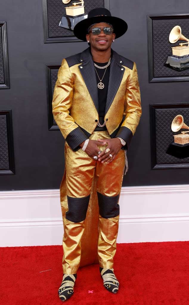 Jimmie Allen, 2022 Grammys, 2022 Grammy Awards, Red Carpet Fashion