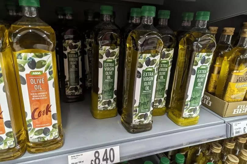 Asda's olive oil costs £1 per litre