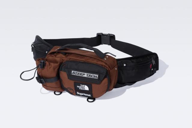 Supreme The North Face Steep Tech Waist Bag Brown - FW22 - US