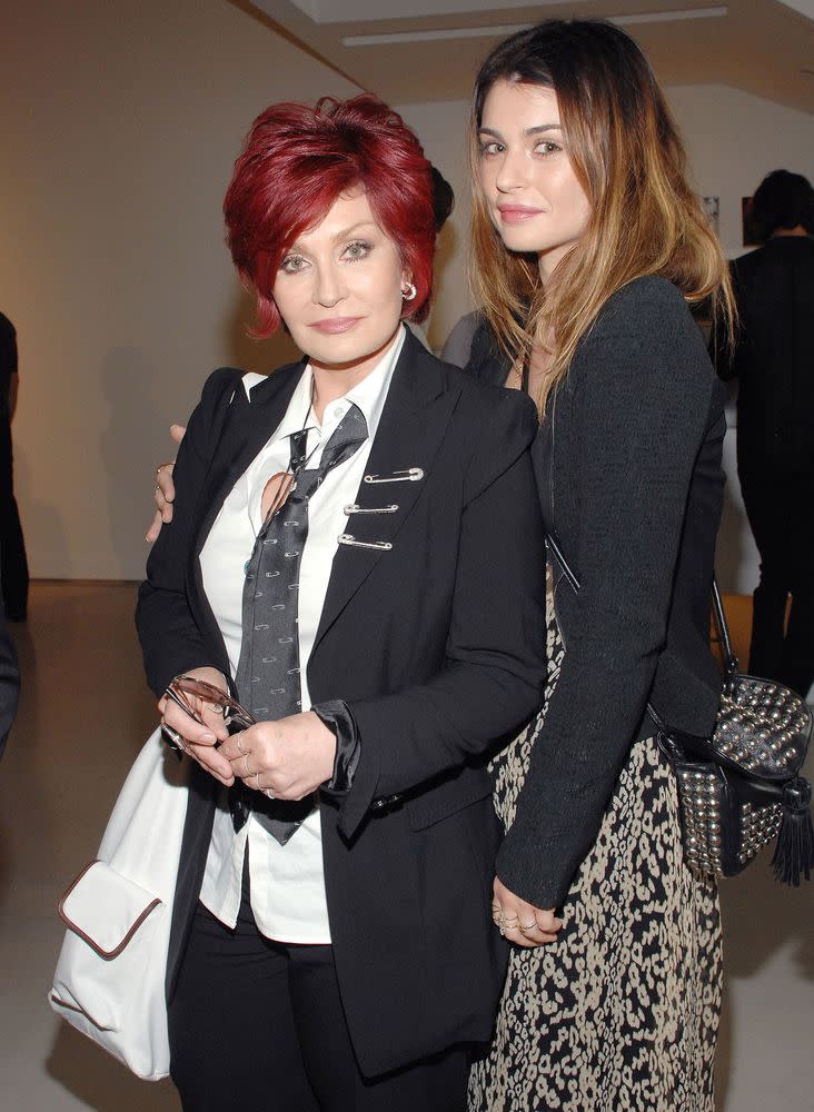 Sharon Osbourne and Aimee Osbourne