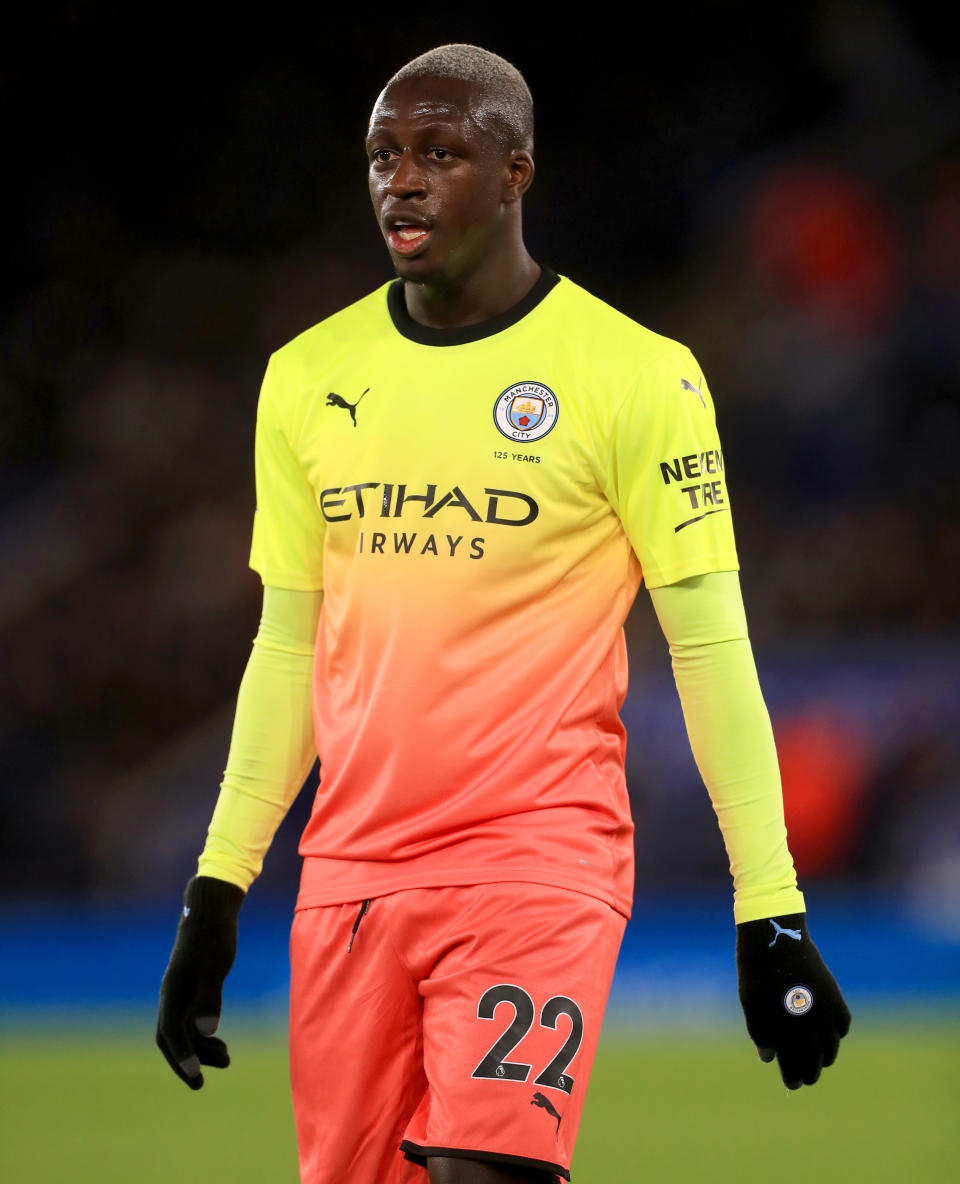 File photo dated 22-02-2020 of Manchester City's Benjamin Mendy who has pleaded not guilty to an eighth count of rape ahead of his trial. Issue date: Wednesday August 10, 2022.