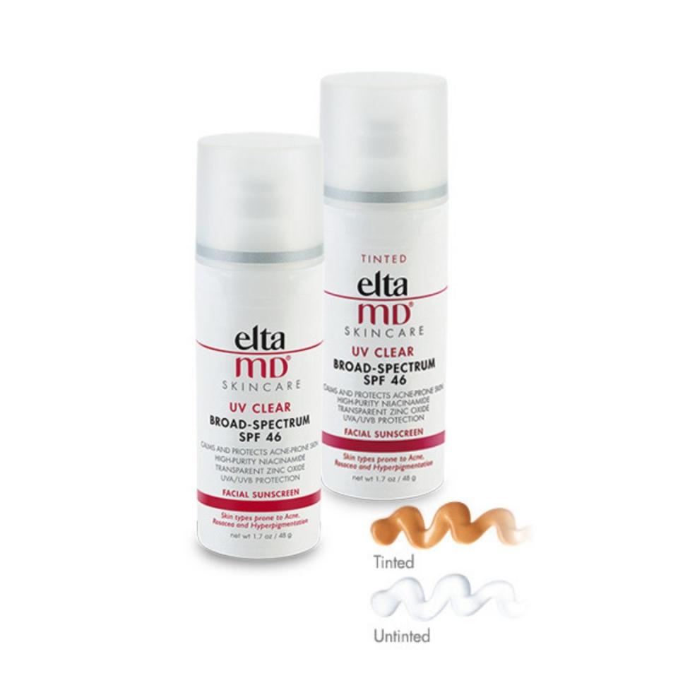 &ldquo;I started wearing EltaMD UV Clear probably five years ago and it&rsquo;s helped my sensitive skin so much. It&rsquo;s a moisturizing sunscreen (SPF 46) that doesn&rsquo;t feel like a sunscreen and it&rsquo;s perfect for someone who has acne-rosacea like me. It&rsquo;s worth the money in my opinion! I&rsquo;ll never wear anything else.&rdquo; <i>― Carly Ledbetter, lifestyle reporter<br /><br /></i><strong>Get the <a href="https://www.shen-beauty.com/collections/sunscreen/products/elta-md-uv-clear-spf-46-oil-free-tinted" target="_blank" rel="nofollow noopener noreferrer">EltaMD UV Clear broad-spectrum SPF 46 sunscreen</a> for $40.</strong>