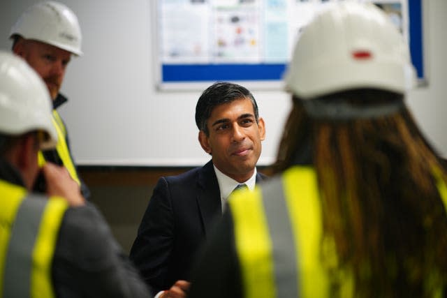 Rishi Sunak visit to West Midlands