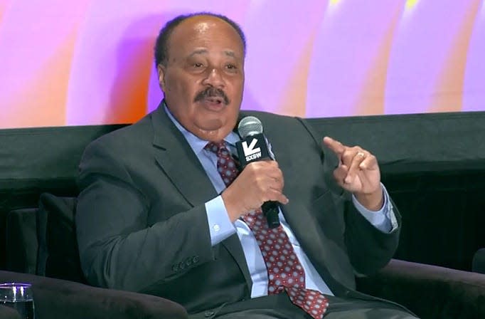 "The major goal ought to be getting everybody in our country participating. That makes our democracy better," Martin Luther King III said during a South by Southwest panel Monday on voting access.