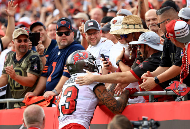 What did fan who returned Tom Brady's 600th touchdown pass receive?