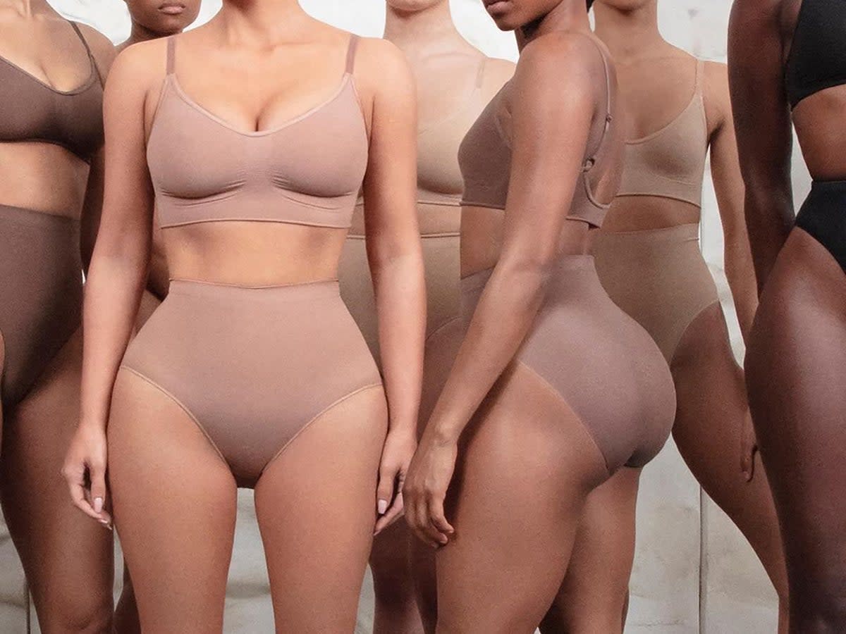 Shapewear products are not only promoted as stomach-smoothing fixes, but for anyone who wants a narrow waist or their figure to resemble a contoured, Kardashian-style hourglass (ABACA/Shutterstock)