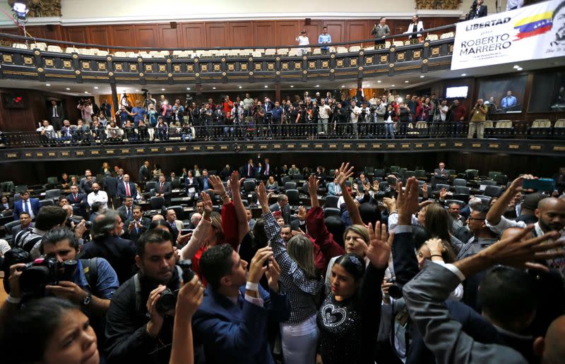 Venezuela's Congress chooses leadership in Caracas