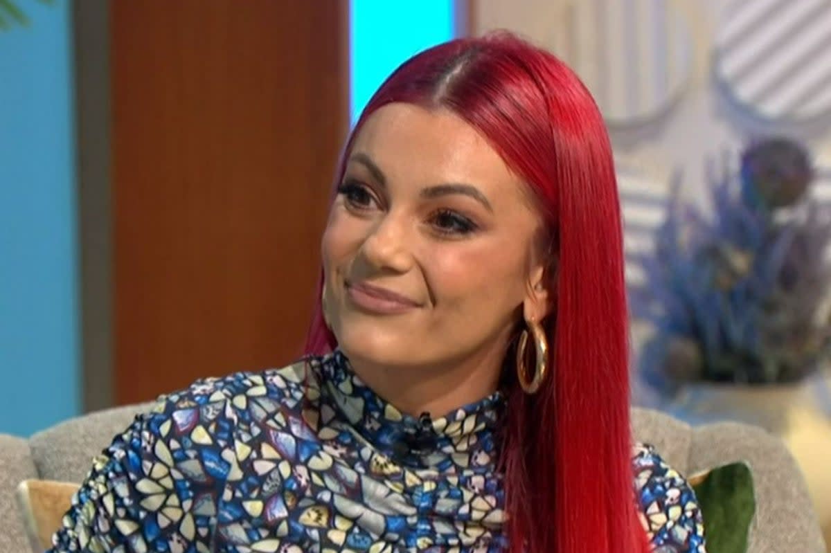 Dianne Buswell has opened up on reports that she and Joe Sugg have split  (ITV)