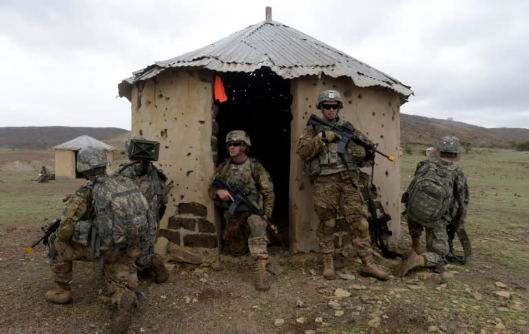 American soldiers, such as this group training in Senegal, are an increasing presence across Africa