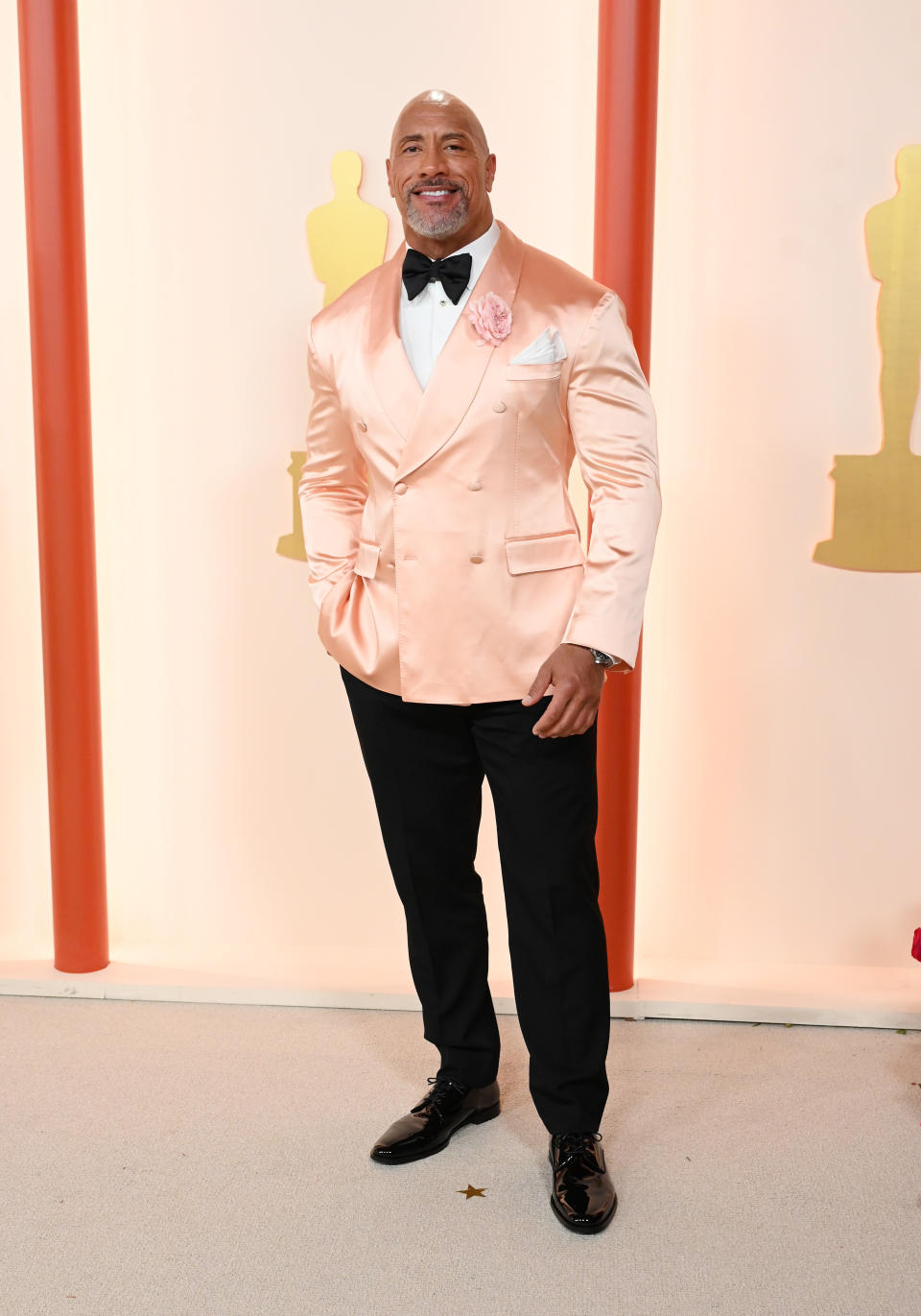 Dwayne Johnson at the 95th Annual Academy Awards held at Ovation Hollywood on March 12, 2023 in Los Angeles, California.