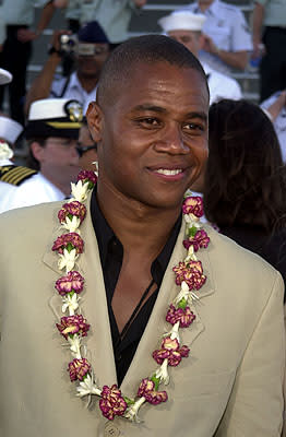 Cuba Gooding Jr. aboard the USS John C. Stennis at the Honolulu, Hawaii premiere of Touchstone Pictures' Pearl Harbor