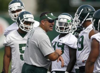 Former Michigan State assistant coach Pat Narduzzi recruited Cook. (AP)