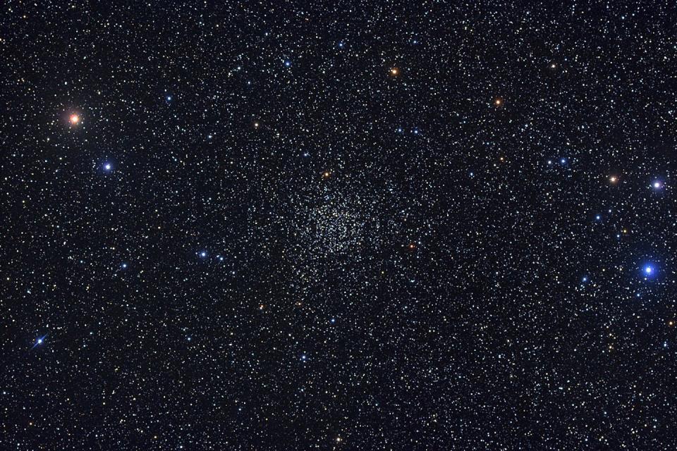 Photograph of a cluster of stars