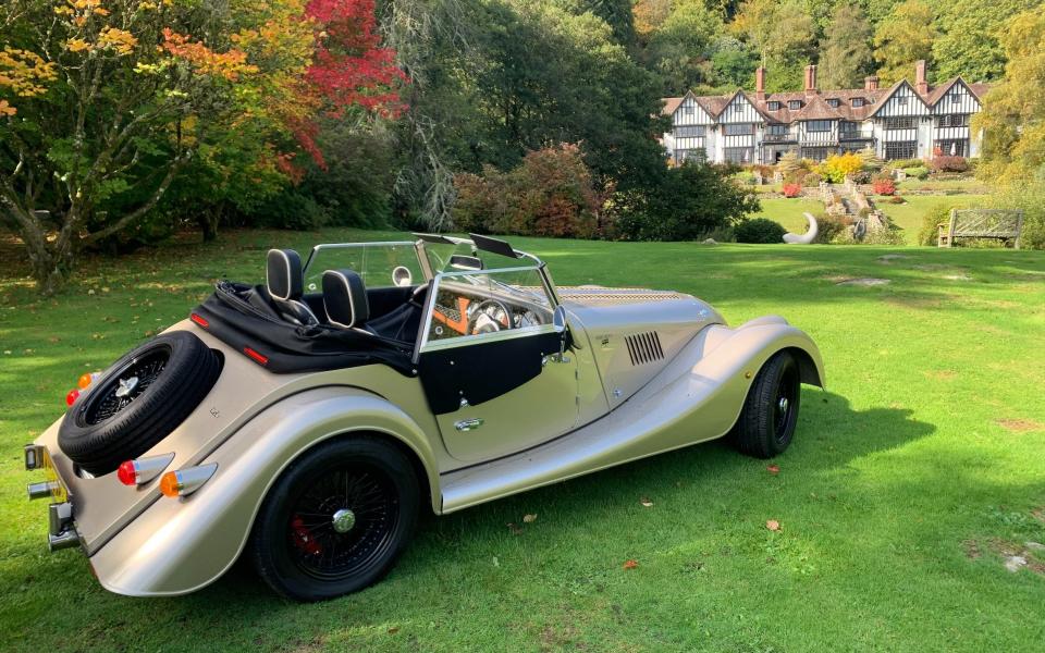 The coolest way to explore Devon is in a Morgan Plus 4