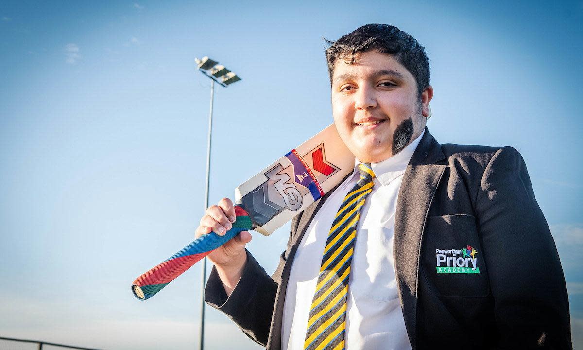 <span>Mahmood was described as ‘a young man who was always considerate … and who showed ambition and kindness in all that he did’.</span><span>Photograph: Andy Ford/Penwortham Priory academy/SWNS</span>