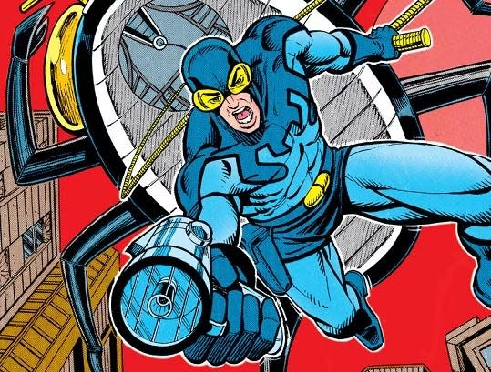 Ted Kord starred in his own DC Comics "Blue Beetle" comic book series in the 1980s.