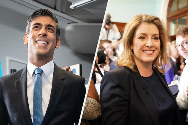 Rishi Sunak leads but Penny Mordaunt bagged a surprise second place. (Photo: PA News)