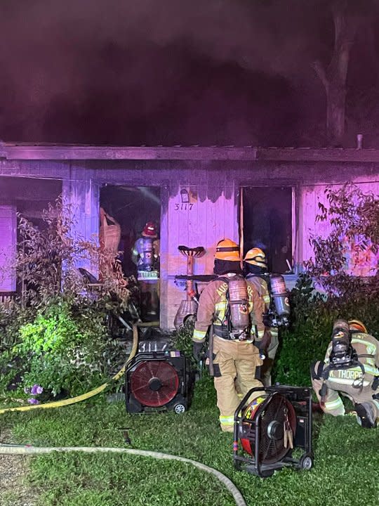 1 person injured, 3 cats rescued in east Austin house fire overnight (Photo: Austin Fire Department)