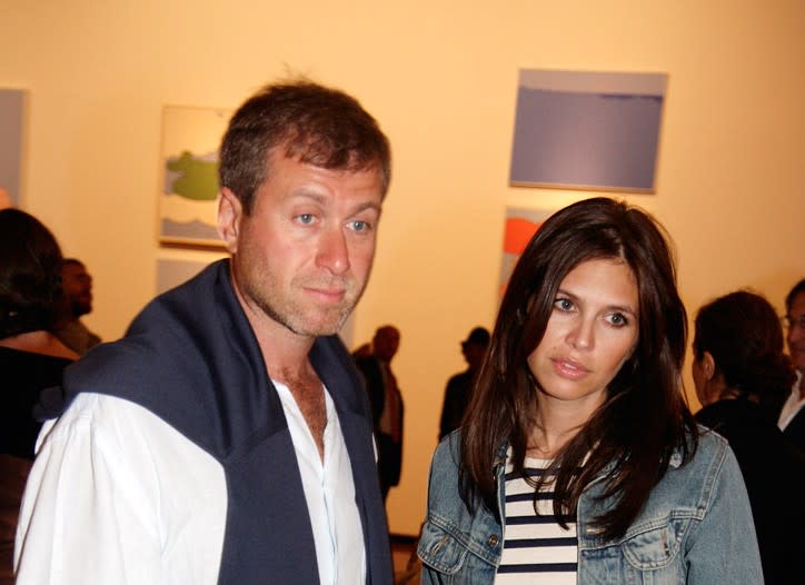 Roman Abramovich and Dasha Zhukova - Credit: Giovanni Giannoni