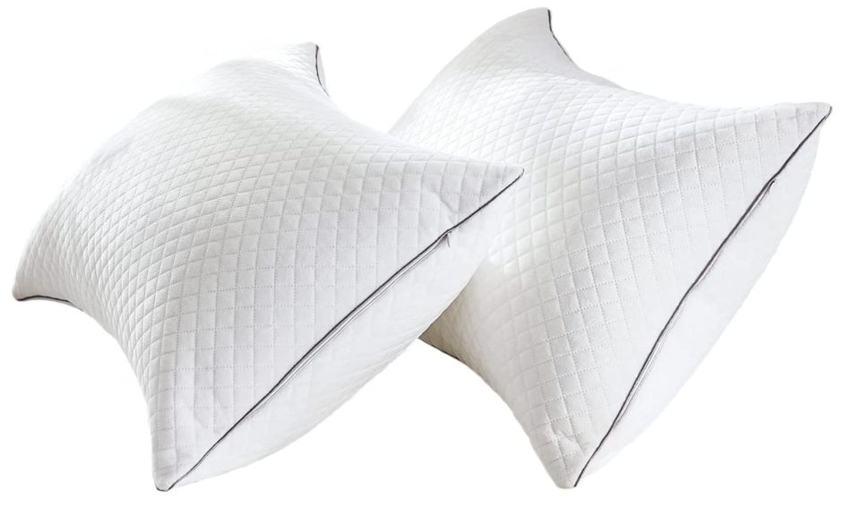 2-Pack Queen Hypoallergenic Pillows (Photo via Amazon)