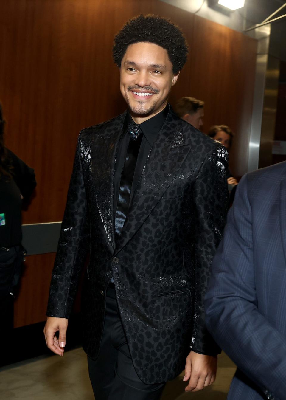 Trevor Noah at the 66th Annual Grammy Awards at the Crypto.com Arena in Los Angeles.