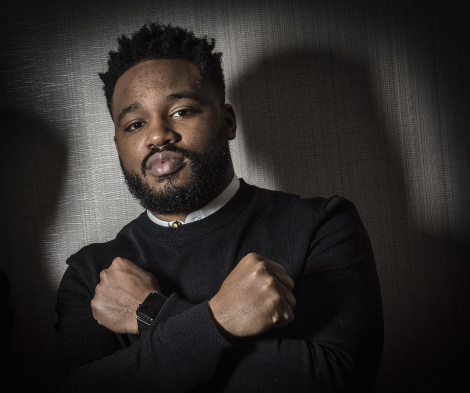 "Black Panther" is the third film Coogler has directed, following "Fruitvale Station" and "Creed." The 31-year-old Oakland native told the&nbsp;<a href="https://www.sfchronicle.com/movies/article/Black-Panther-director-Ryan-Coogler-had-to-12559794.php" target="_blank">San Francisco Chronicle</a>&nbsp;that he used his own struggles with his cultural identity and desperate need for positive representation of Africa on screen as fuel for this project.&nbsp;<br /><br />&ldquo;You see media that can make you feel ashamed to be African. They can make it feel like it&rsquo;s a shameful thing,&rdquo;&nbsp;Coogler said. &ldquo;I think it&rsquo;s not. For me, the biggest thing on this was making this awesome, globe-trotting political thriller that just happens to be about Africans. It&rsquo;s the best way to accomplish that goal and that&rsquo;s what Marvel was interested in doing &mdash; that&rsquo;s what I was interested in doing.&rdquo;