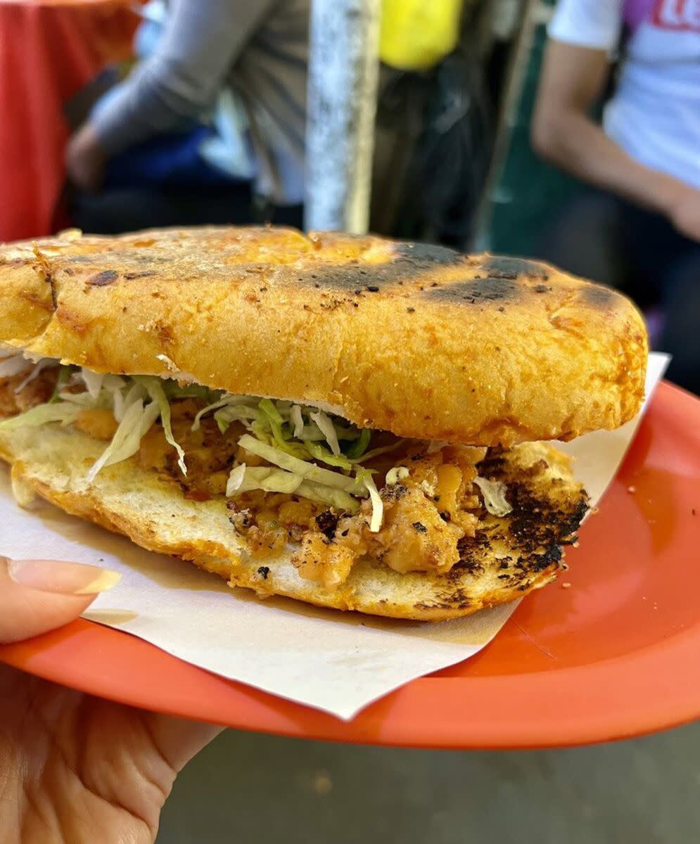 Sandwich, Mercado La Merced, Mexico City