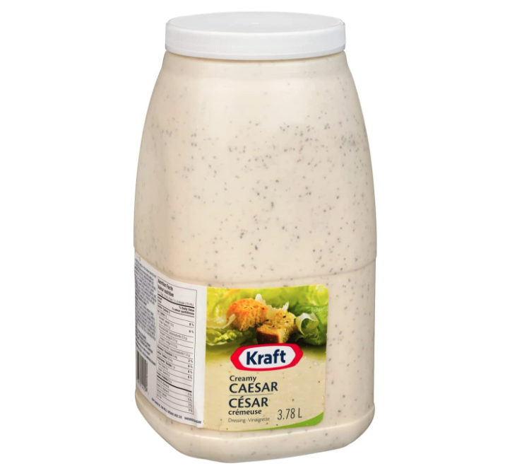 Kraft Creamy Caesar Salad Dressing. Image via Amazon.
