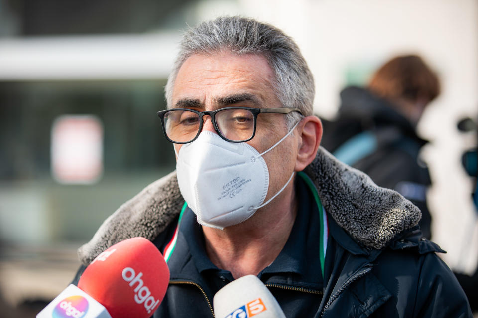 Fabrizio Pregliasco (Photo by Alessandro Bremec/NurPhoto via Getty Images)