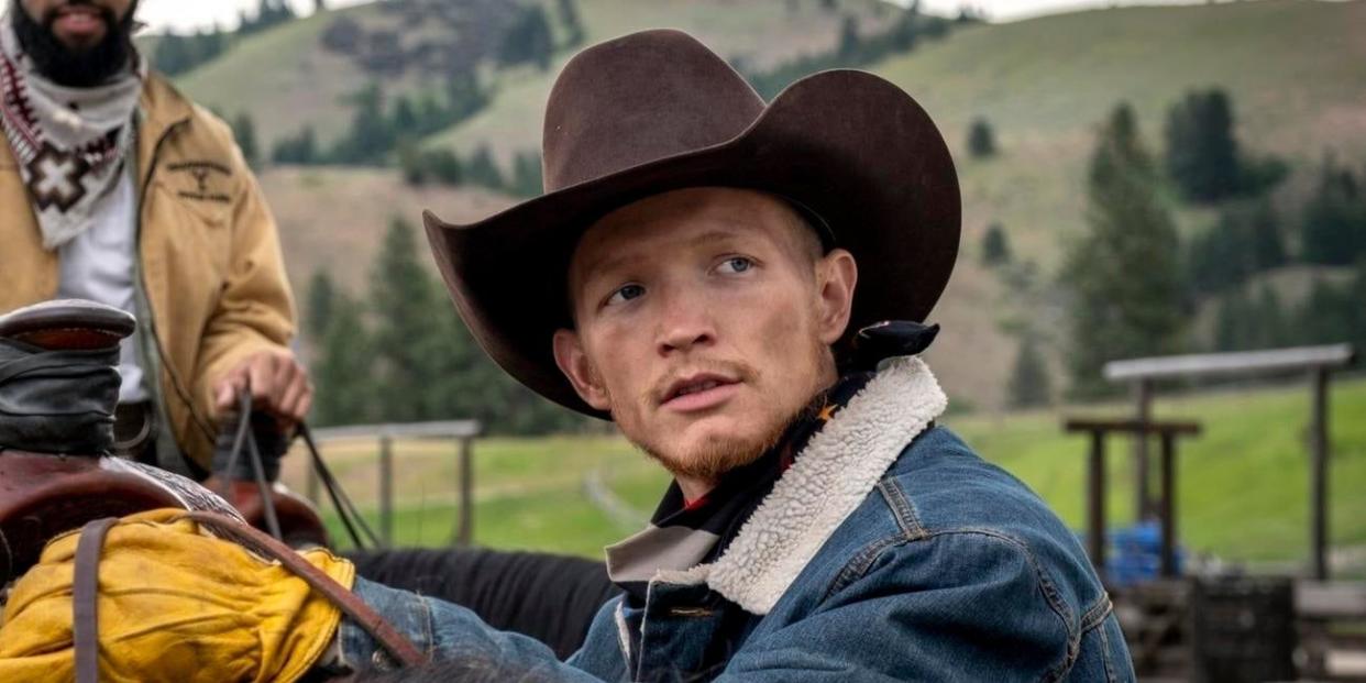 jefferson white as jimmy, yellowstone season 4