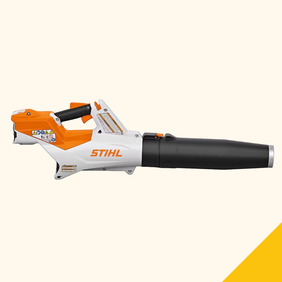 <p><a href="https://www.stihlusa.com/products/blowers-and-shredder-vacs/battery-blowers/bga60/?aqid=ab96ec928281dafaafadaea1d0898fd0" rel="nofollow noopener" target="_blank" data-ylk="slk:Shop Now;elm:context_link;itc:0;sec:content-canvas" class="link ">Shop Now</a></p><p>BGA 60 Cordless Blower</p><p>stihlusa.com</p><p>$299.99</p>