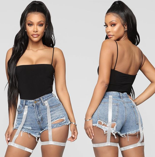 JEANS-SHORTS