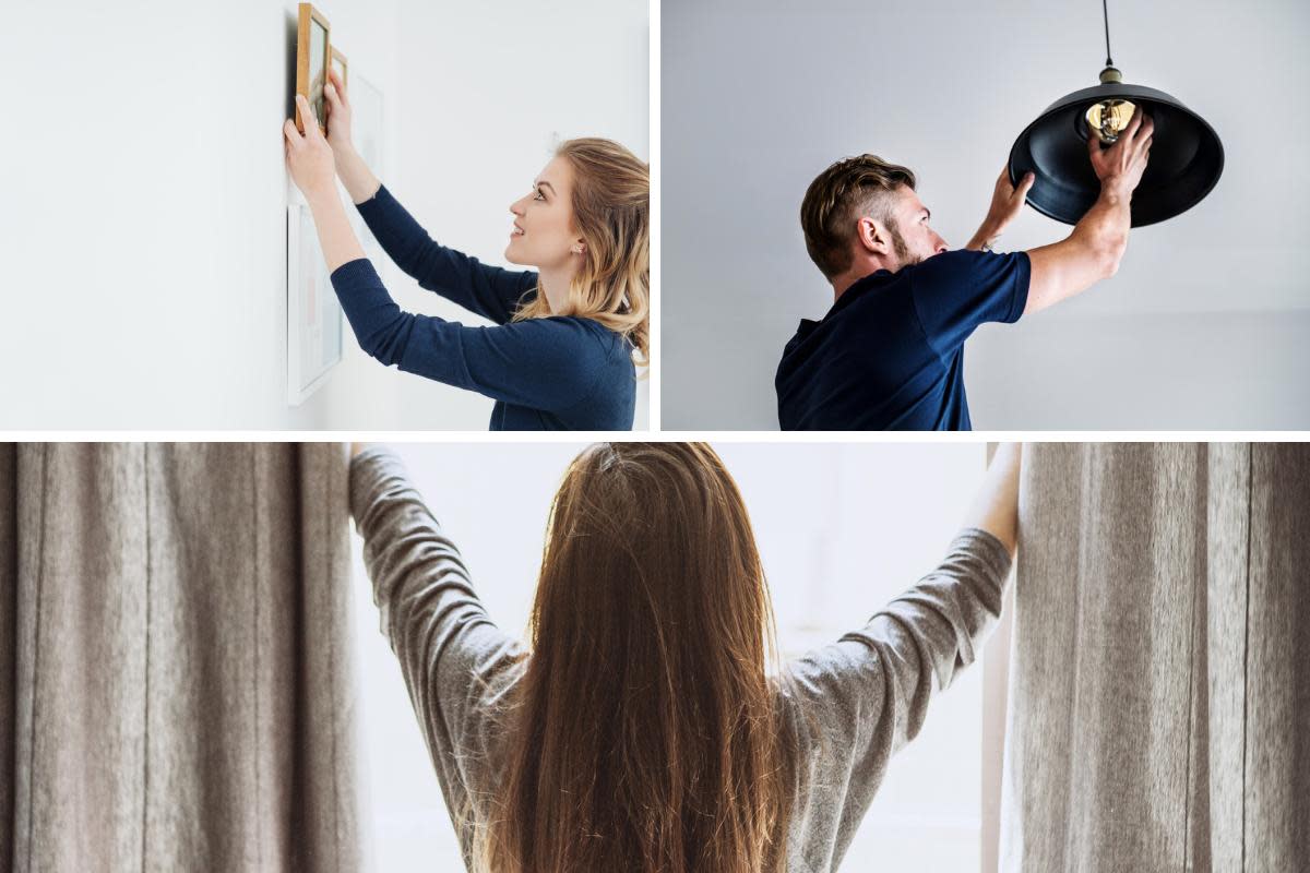 Changing lighting and curtains are among the things you can do in a rental property without risking your deposit. <i>(Image: Getty Images)</i>