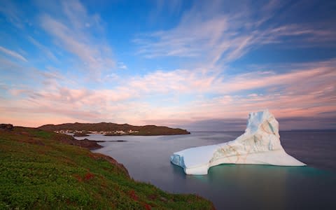 "I watched flotillas of blue icebergs, dispatched every spring from the Arctic, as stately as royal barques" - Credit: getty
