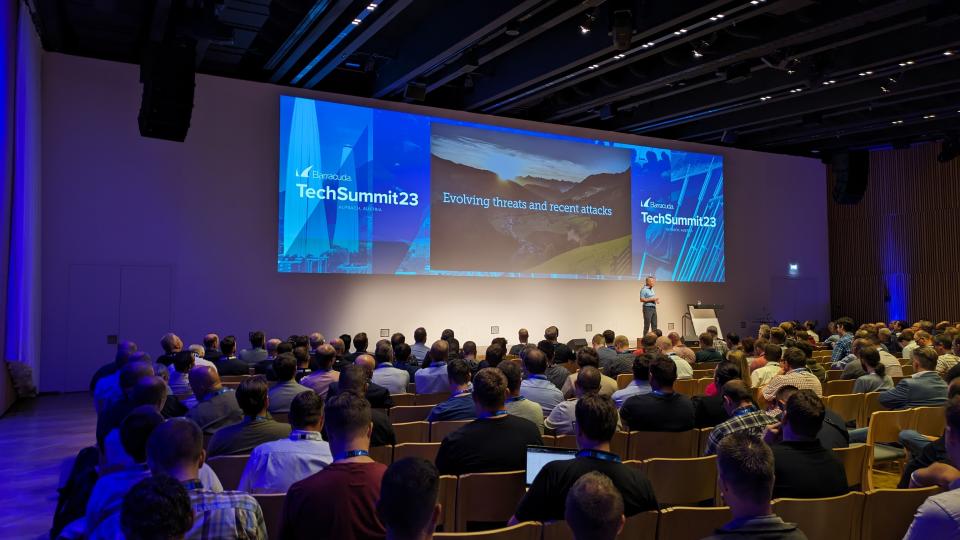 Keynote at Barracuda TechSummit23