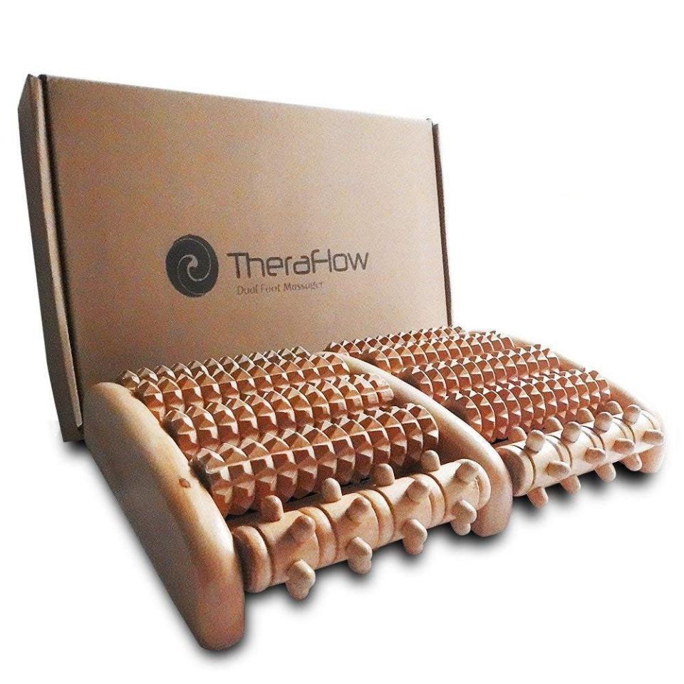 theraflow dual foot massager