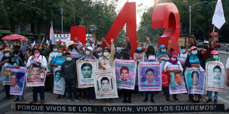 <span>La desaparición de los 43 estudiantes de Ayotzinapa es calificada por la investigadora como una tragedia que laceró a una sociedad y destruyó familias. (Foto: Cuartoscuro)</span>