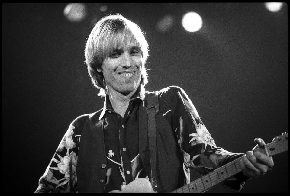 Performing at Wembley Arena in London on Dec. 7, 1982.&nbsp;