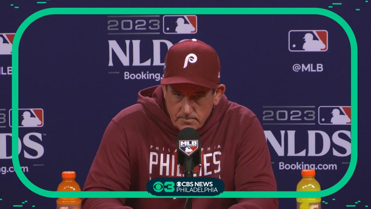 Phillies manager Rob Thomson talks sweeping Marlins, advancing to