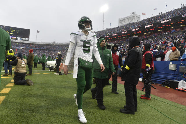 New York Jets QB Mike White Visits Hospital After Rib Injury in Loss to Buffalo  Bills - Sports Illustrated New York Jets News, Analysis and More