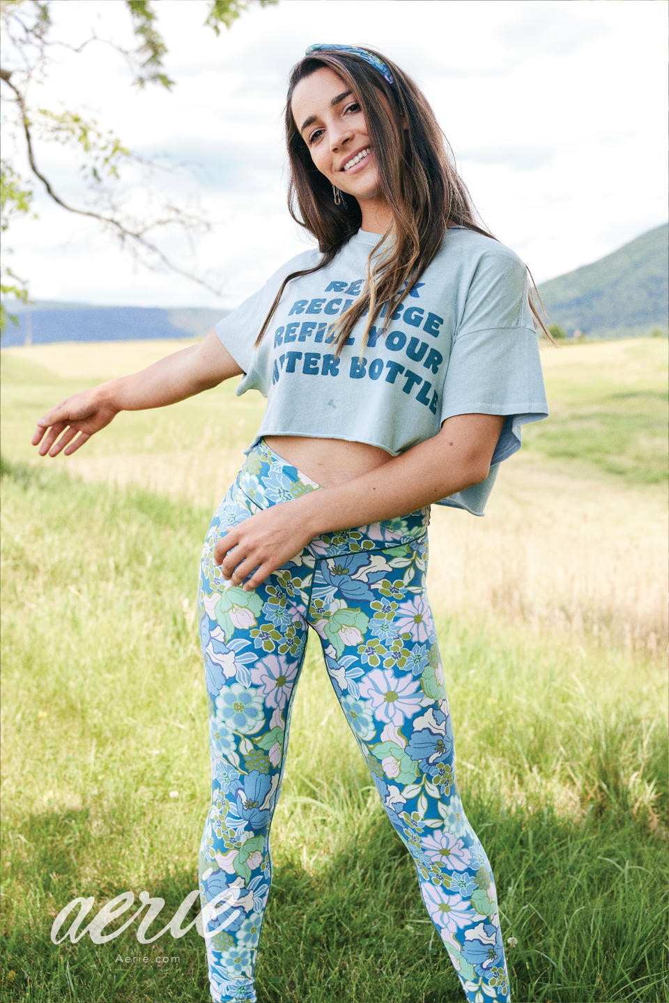 Former Aerie Real role model Aly Raisman is now an Aerie Real Voice. - Credit: Courtesy Photo
