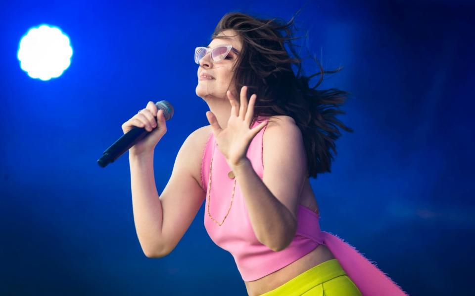 Lorde, who is playing Glastonbury on the Friday night - Credit: PA