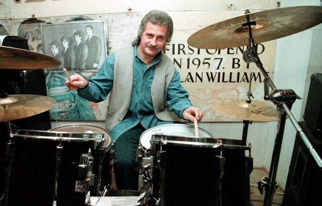 Former Beatles drummer Pete Best 