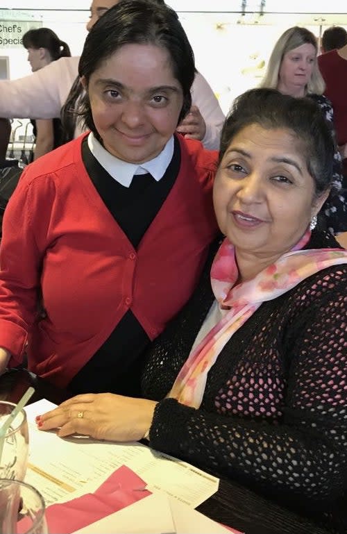 Kashmir Bains, 64, and her daughter Paramjeet Bains, 43, who died due to Covid-19 in Wolverhampton, UKFamily /JustGiving