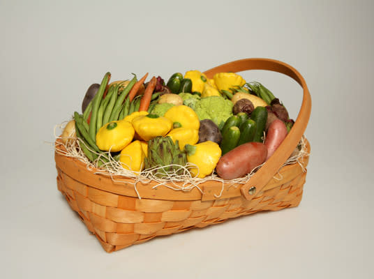 Baby Vegetables Basket