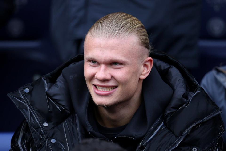 Erling Haaland is yet to return for the champions (Getty Images)