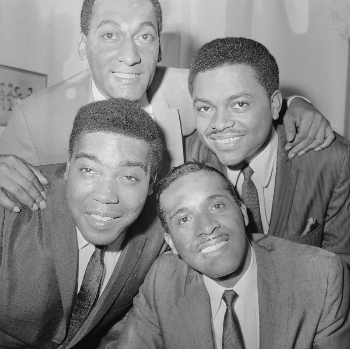 The Four Tops in 1966 (Getty Images)