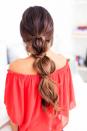 <p>Make your ponytail look uber stylish by adding a few knots. <i> [Photo: Pinterest]</i></p>