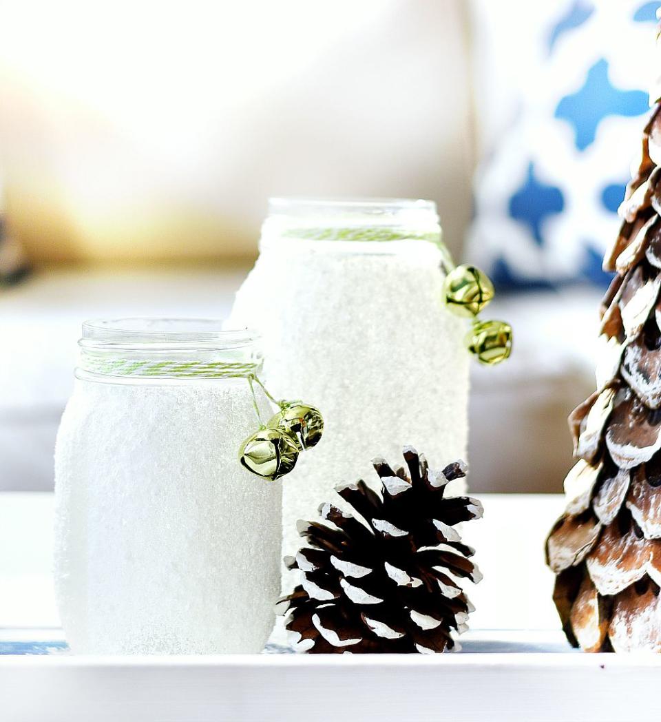 Winter Snow Votives