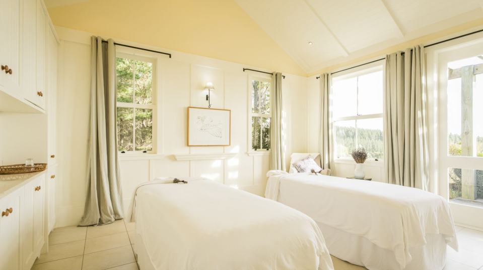 The ultimate place to escape with a prestigious spa on-site, don’t miss out on their Healing Manuka Honey Facial. Photo: The Farm Cape Kidnappers.